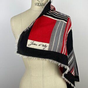 Vintage Jean d'Orly Modernist Scarf